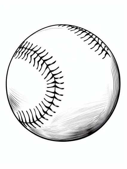 Baseball-Coloring-Page