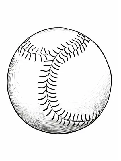 Baseball-Coloring-Page