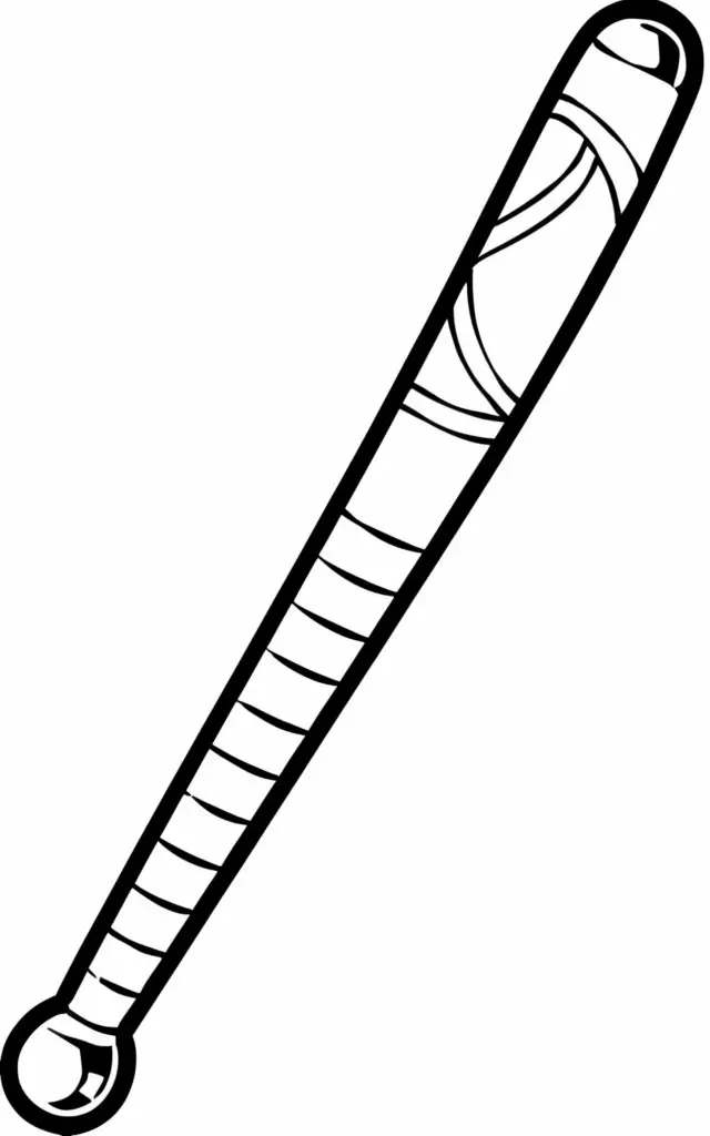 Baseball-Bat-Coloring-Pages