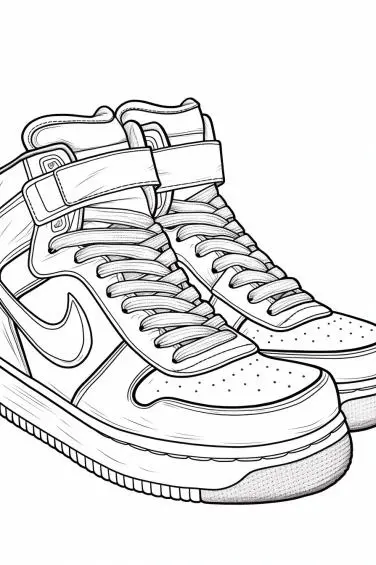 Baseball Shoe Coloring Pages For Kids: Fun & Free Printable ...