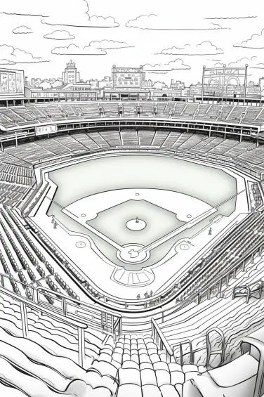 Baseball-Stadium-Coloring-Page