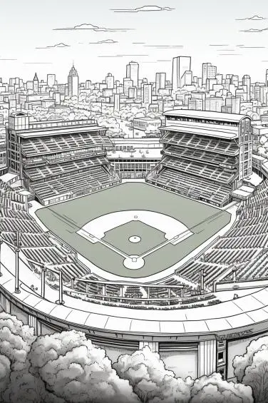 Baseball-Stadium-Coloring-Page