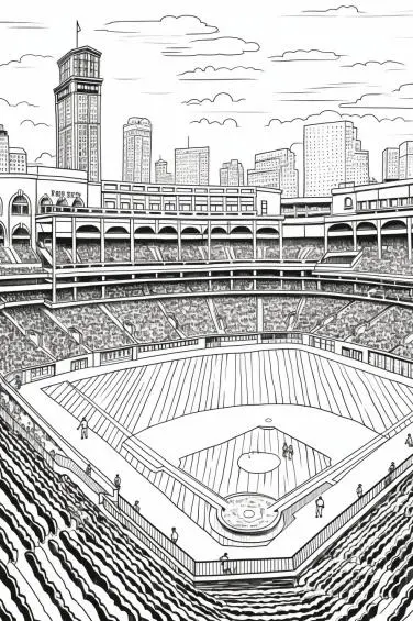 Baseball-Stadium-Coloring-Page