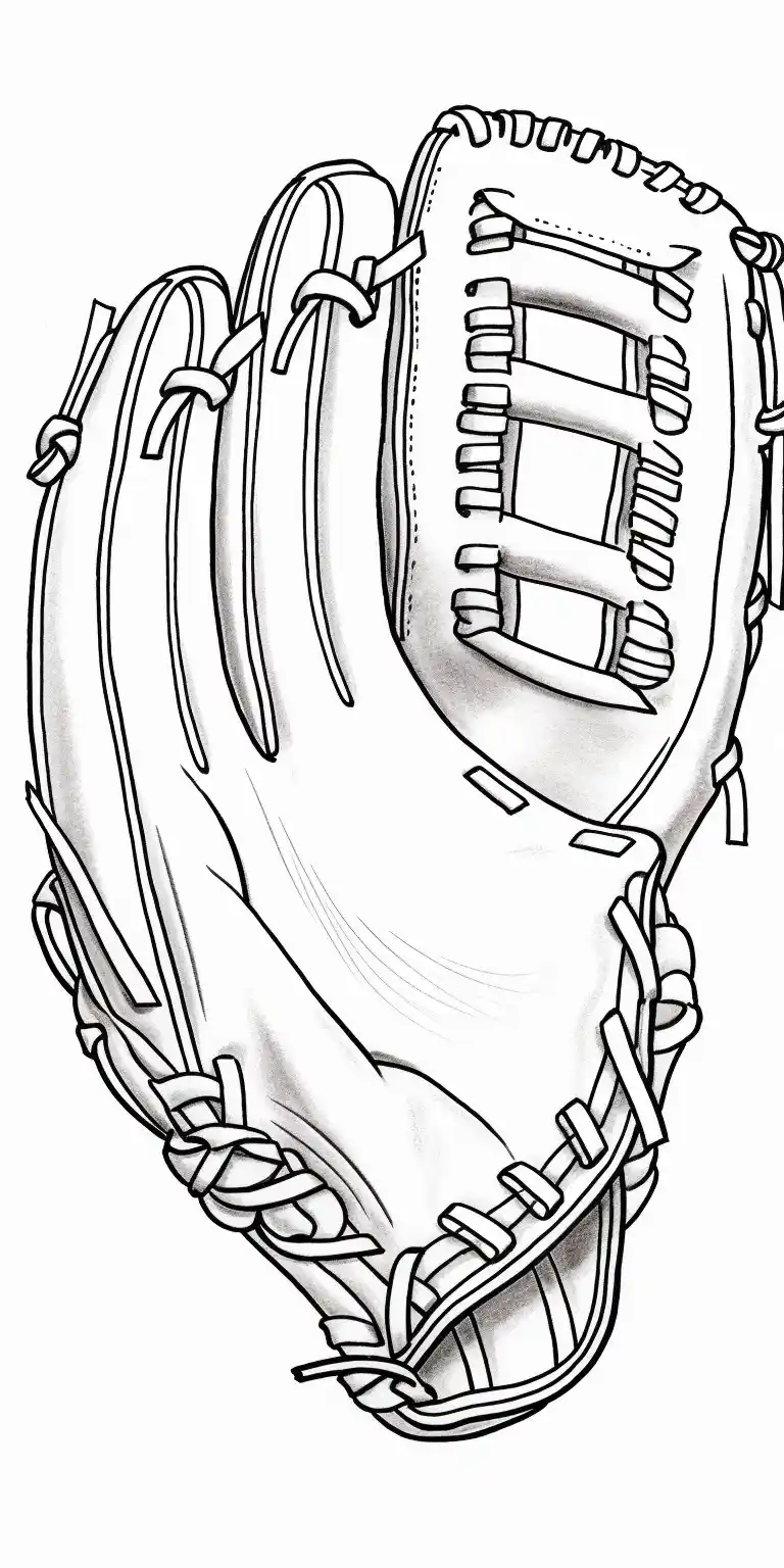 baseball-glove-coloring-pages