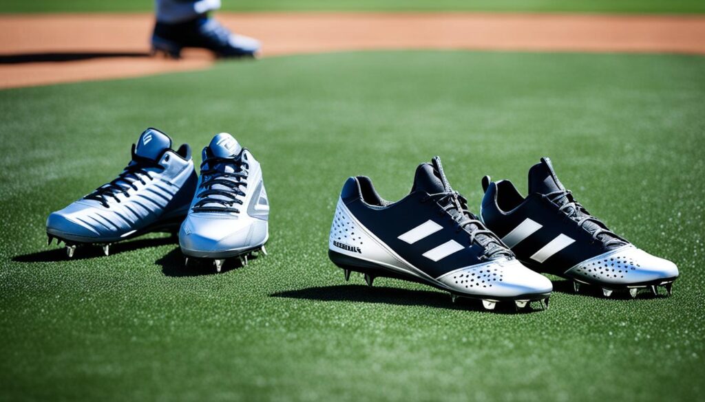 cleats for baseball players
