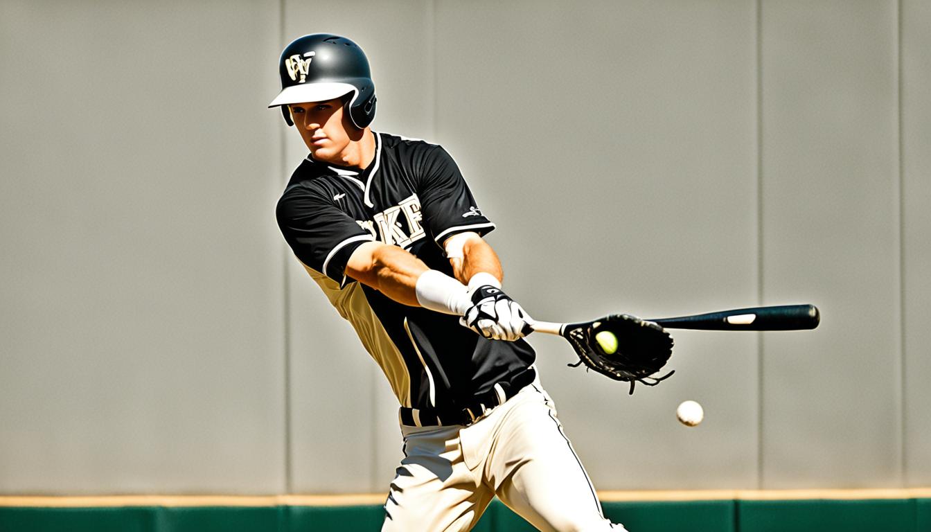 Wake Forest baseball hitting drills and techniques