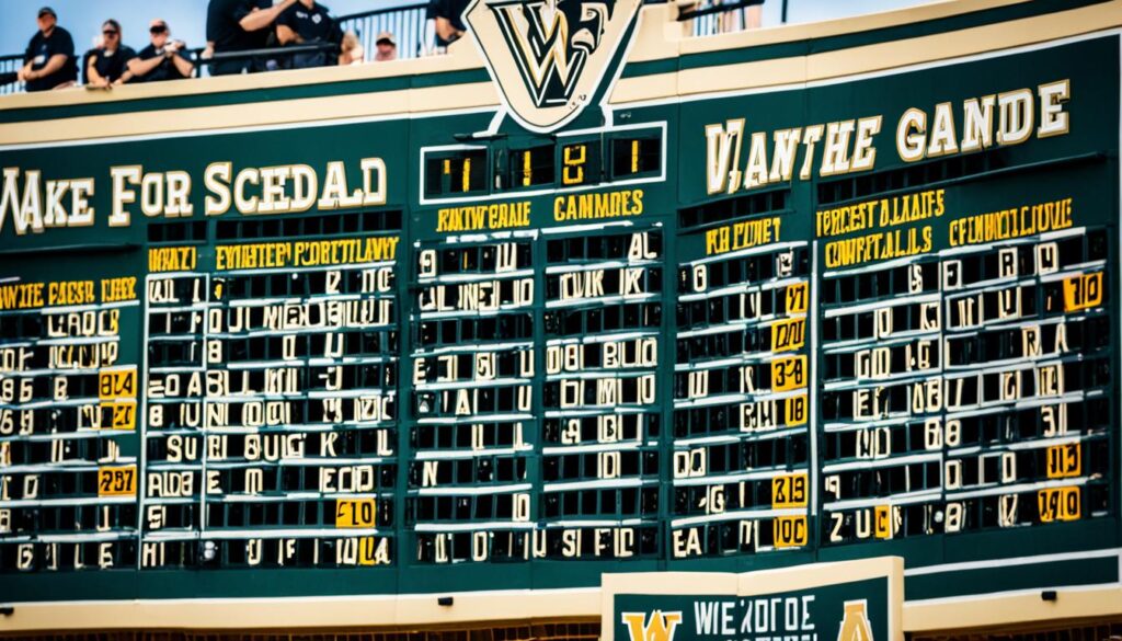 Wake Forest Baseball Schedule 2024 Games & Dates